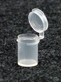 Lacontainer – USA Made High Quality Round and Square Plastic Containers and  Vials – Small Plastic Hinged Lid Containers for packaging