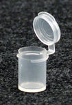 Bottles, Jars and Tubes 1/2 inch LaCons Hinged Lid Containers (Polycons).