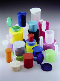 Lacontainer – USA Made High Quality Round and Square Plastic Containers and  Vials – Small Plastic Hinged Lid Containers for packaging