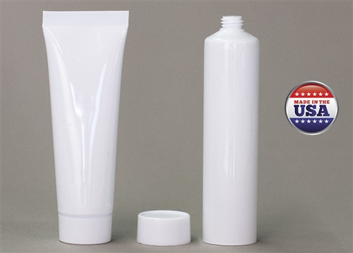 1 oz. TOD-5-U: LDPE Plastic Tube Packaging Supplier, Cosmetics, Stand On  Screw-On Cap